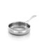 nambe CookServ Frying Pan, Stainless Steel 8 Inch, Easy Cleanup, Dishwasher Safe